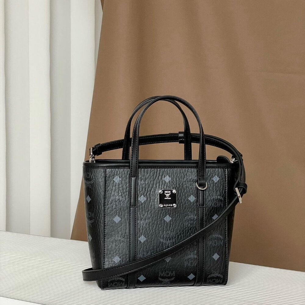 MCM Tote Bag Crossbody Bag Monogram - Picture 2 of 9